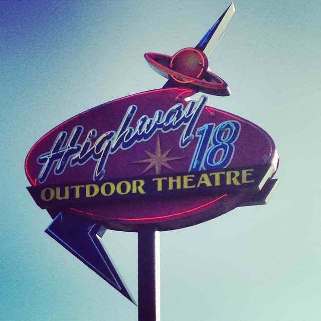 Highway 18 Outdoor Theatre - 2000S Photos (newer photo)